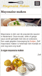 Mobile Screenshot of mayonaise-maken.net
